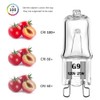 G9 Halogen Bulb 120V 25W T4 Type 2 Pin Base