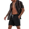 APTRO Men's Swim Trunks with Compression Liner 5 Inch Bathing