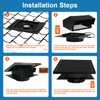Bghdas 25W Solar Attic Fan, 8 Inch IP68 Waterproof Solar