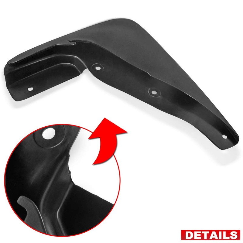 A-Premium 4PCS Splash Guards Mud Flaps Mudguards Compatible with Dodge