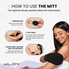 KLOY Bathing Mitt/Glove for Exfoliation, Body Scrubber, Made of Viscose