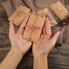 Kettion Kraft Paper Envelopes Pack of 100 Mini Envelopes with