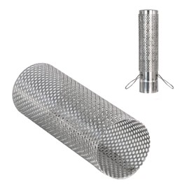SoloWilder 2.4 inch Stovepipe Spark Arrestor Screen Chimney Tube Filter Exhaust for Reduce Splash Smoke Sparks