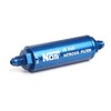 NOS 15550NOS Blue Anodized Billet Aluminum High Pressure In-line Nitrous Filter