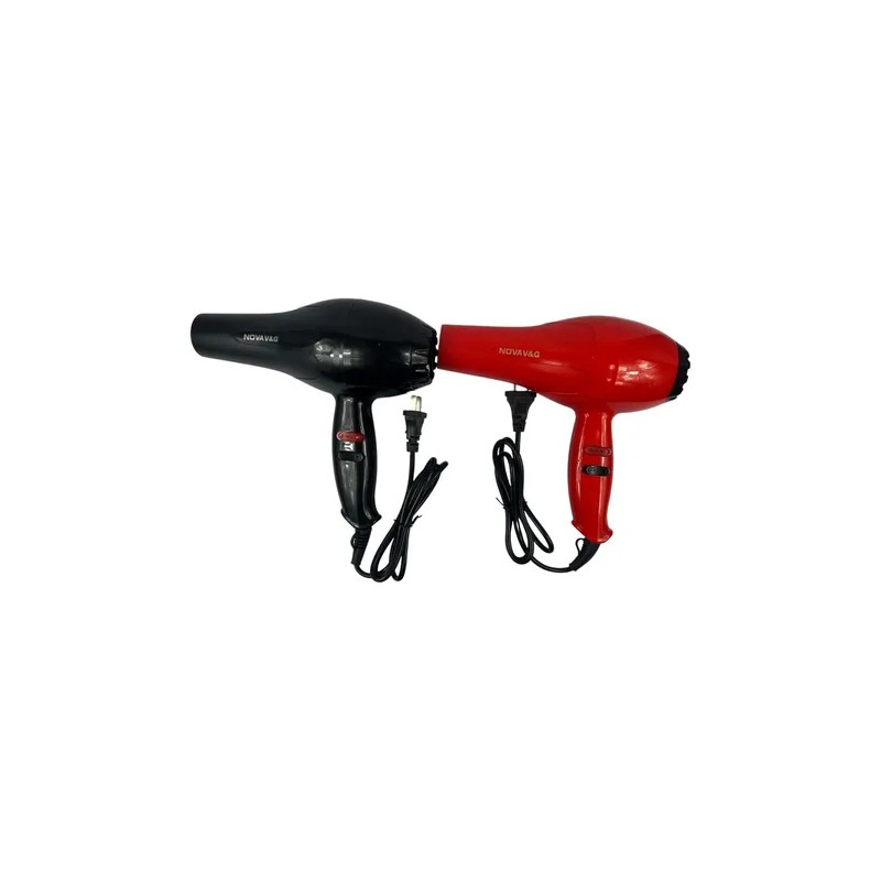 2 Pzs Secadora Cabello Aire Caliente O Frio Nova Vg