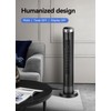 OmniBreeze Digital Electric Tower Fan, with Remote Control, LED Display,