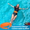 3 Pack Inflatable Swim Belts, Portable Pool Float for Kids