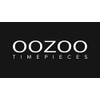 Oozoo Leather Watch Strap with Pin Buckle Grey/Rivet 24 mm,