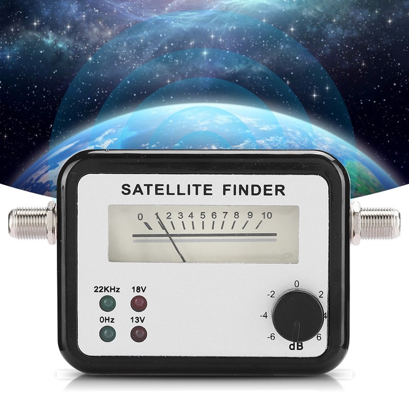SF9504dB Portable Satellite SAT Finder Signal Strength Meter with Digital