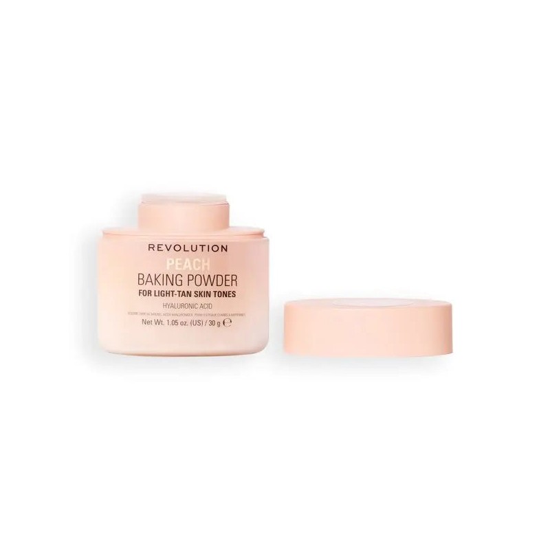 Makeup Revolution Loose Baking Powder, Translucent - Volledig transparant en