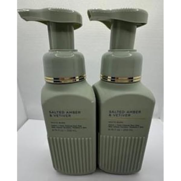 Set of 2 Salted Amber & Vetiver Gentle & Clean