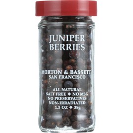 Morton & Bassett Juniper Berries, 1.3-Ounce Jars (Pack of 3)