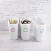 Sterilite 5.5 Gallon Rectangular Wastebasket, Open-top, Medium Sized Trash Can