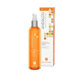 Andalou Naturals Brightening Clementine plus C Illuminating Toner 6 fl oz 3 Pack