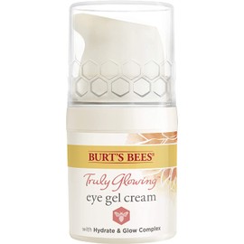 Burt's Bees Truly Glowing Reawakening Gel Eye Cream with Hydrate and Glow Complex, 0.5 Fluid Ounce