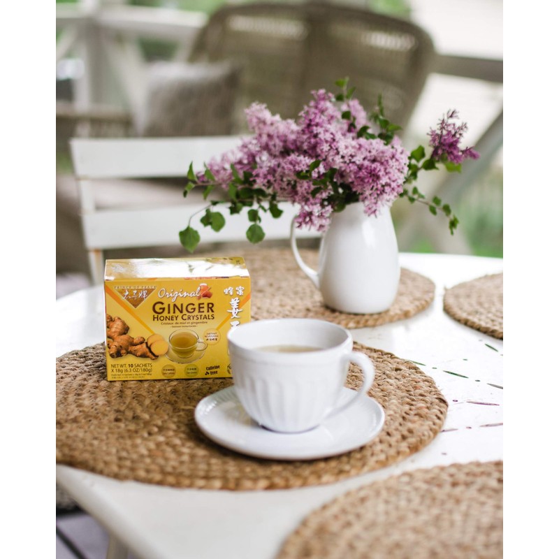 Prince of Peace Instant Ginger Honey Crystals, 10 Sachets –