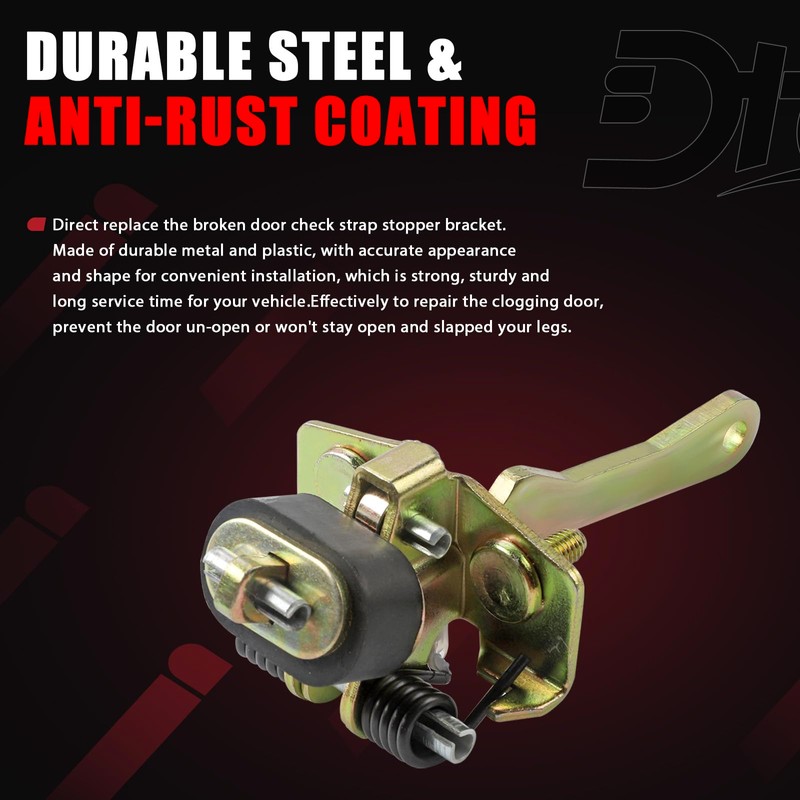 Dtomi Front Left & Right Side Door Check Strap Compatible