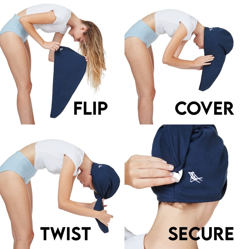 Dock & Bay Turban Hair Towel - For Home &