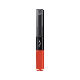L'Oreal Paris Lips Make - up Indefectible Lipstick, Boundles Burgundy / Liquid Lipstick for 24 Hours Full Lips with Moisturising Lip Care - Balm, Pack of 1