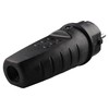 Rubber Power Plug 230 V, 16 A, IP44, Waterproof Plug,