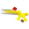 Set of 50 7/8" Easy Stacking Plastic Mini Playing Poker