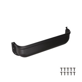 45cm Wall Mount Storage Pocket for Van & Camper Doors – Large Open-Top Organizer with Screw Mounting, Black or White