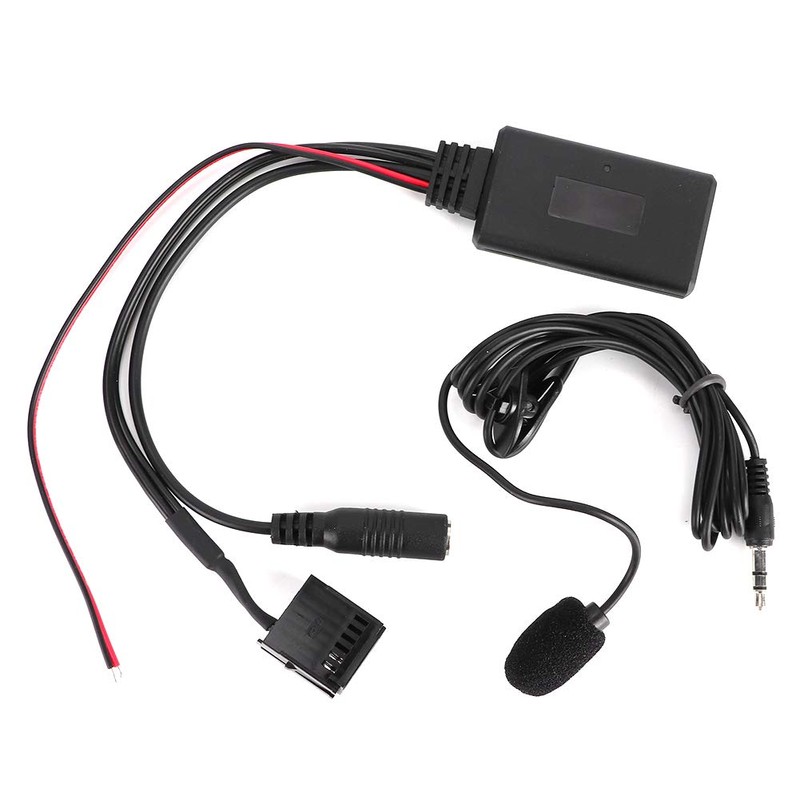 Bluetooth Aadapter, Car Bluetooth AUX IN Cable Adapter with Microphone