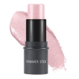 Boobeen Resaltador de maquillaje en barra de resaltador bronceador palo resplandor iluminador de cara resaltado barras de contorno impermeable de larg