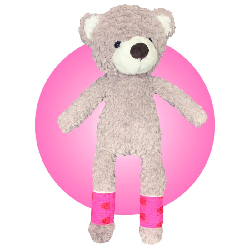 Get Well Soon Stuffed Animal With A Cast - Broken