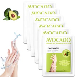 6 Paar Handmaske für Sehr Trockene Hände, Feuchtigkeitsspendende Handschuhe, Peeling Handmasken