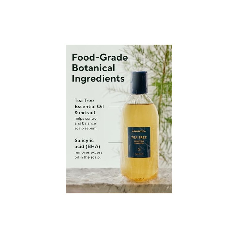 Wellness Shampoo Aromatica Tea Tree Purifying, 400 ml