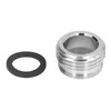 2 Sets Faucet Adapter Straight Thread 15/16in Male 27/32in Female