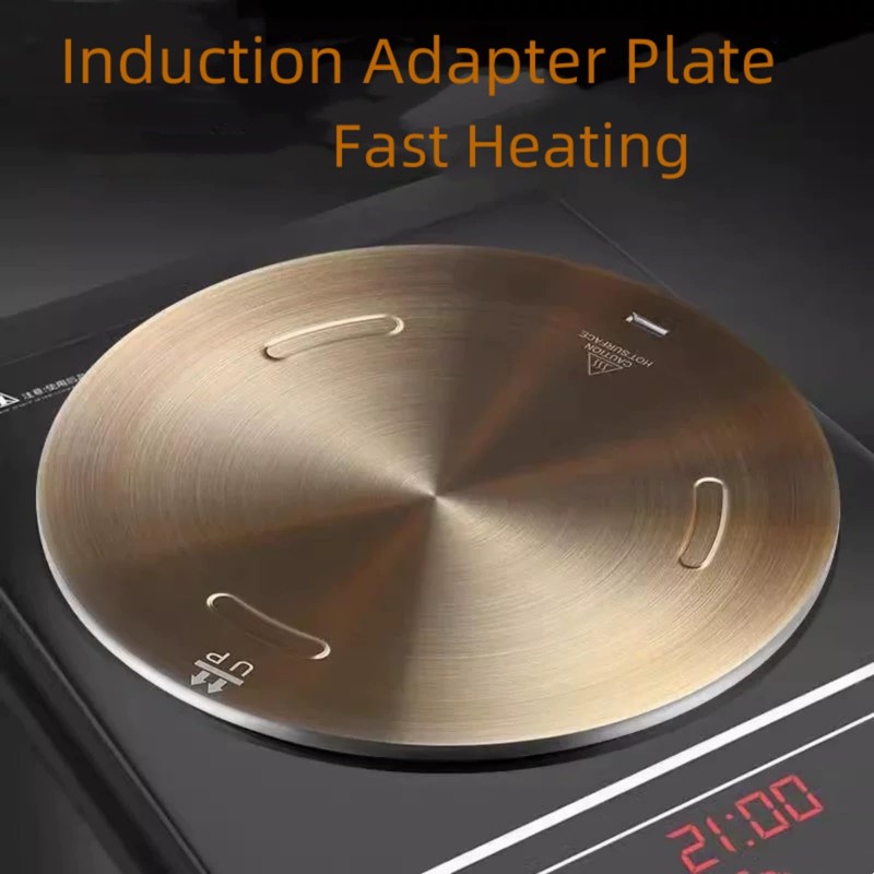 Induction Cooktop Adapter Plate, Lifenergric Heat Diffuser Plate for Glass