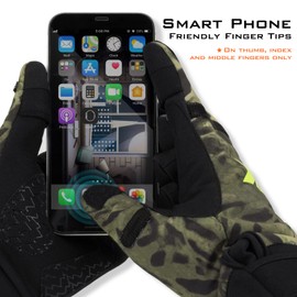 KastKing Mountain Mist Fishing Gloves – Cold Winter Weather Fishing Gloves – Fishing Gloves for Men and Women – Ideal as Ice Fishing, Photography, or Hunting Gloves