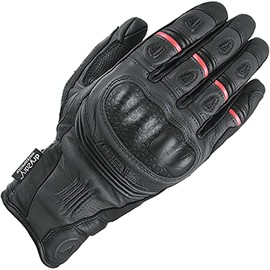 Oxford GM196101M Mondial Short Motorcycle Gloves M Tech Black