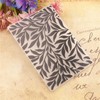 DIYology Willow Leaves Texture Plastic Embossing Folders for Cards Making