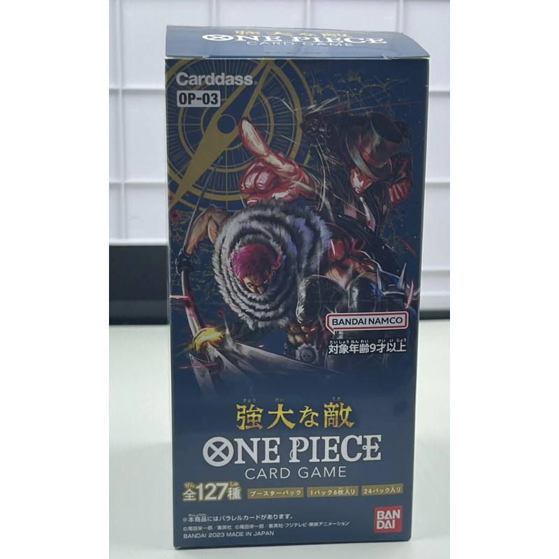 One Piece Card Game OP-03 Mighty Enemies Japanese Sealed Booster