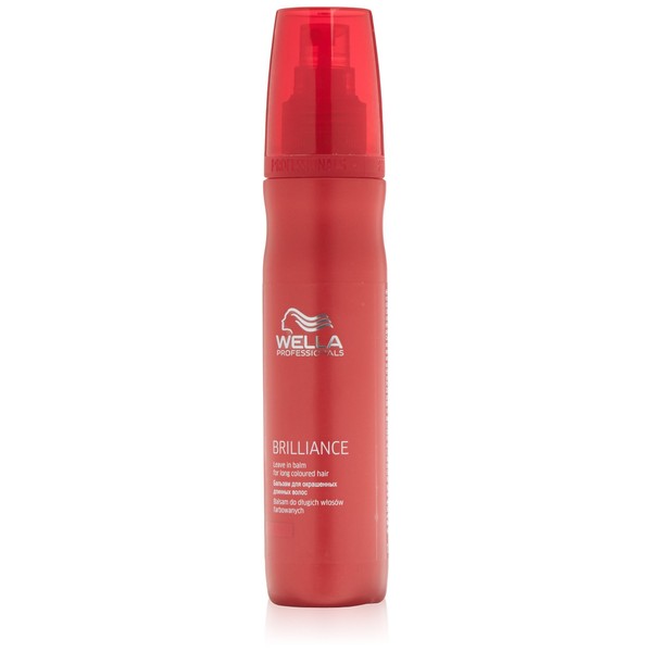 Wella Brilliance Leave-In Balm (For Long Color-Treated Hair) - 150 Ml