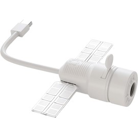Proyector de Galaxias y Estrellas y Luz Nocturna 2 en 1, Diseño Satélite Decorativo, 10 Discos, Temporizador 45 Min, Brillo Ajustable, USB, para Techos, Paredes, Habitaciones y Dormitorios