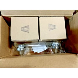 Epiphany 2-Light Wall 18" Vanity Sconce Light ESVA030-252-BN Brushed Ni  M95 L20