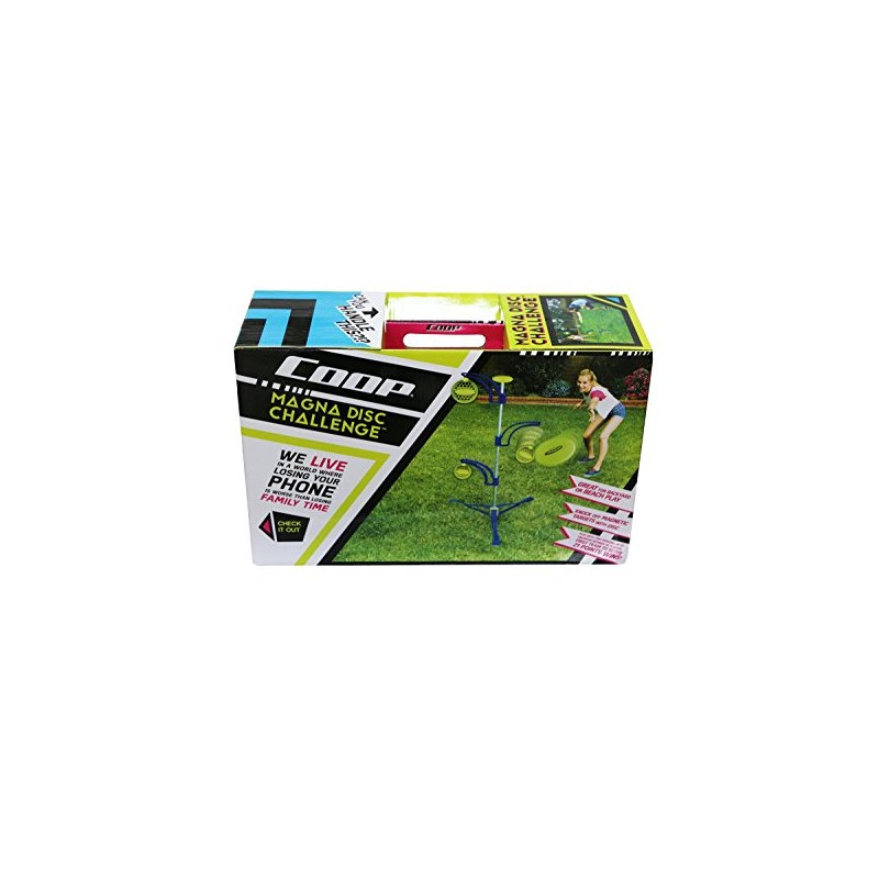 COOP Magna Flying Disc Challenge Backyard Game Set