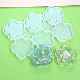 mostsom Silicone Lollipop Molds Leaf Flower Chocolate Hard Candy Silicone Lollipop Molds Lollypop Sucker Ice Molds, Great for Lollipop, Sucker, Hard Candy, No Sticks 2PCS (S_ Flower)