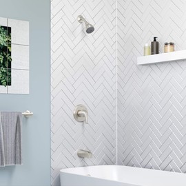 Symmons 9602-PLR-TRM Origins 1-Handle Tub & Shower Faucet Trim, Chrome