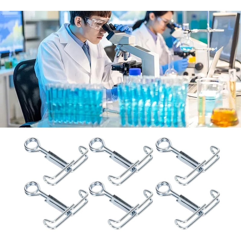 25 Pcs Flat Jaw Pinch Taps Stainless Steel Control Flow