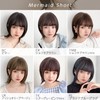 Brightlara hf1514-RL Wig, Short Bob, Full Wig, Wig, Wolf, Flashy