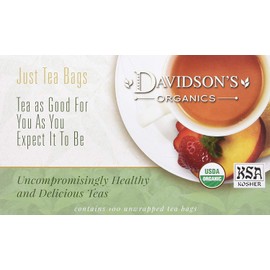 Davidson's Organics, Cranberry Orange, 100-count Unwrapped Tea Bags