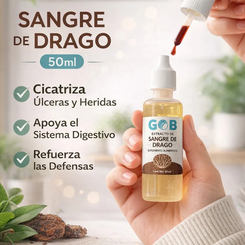 Extracto Sangre Drago Go3b Suplemento Sabor