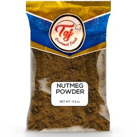 TAJ Nutmeg Powder 3.5oz (100g) | Nutmeg Ground, Jaiphal Powder
