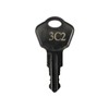 Niahm Sentry Safe Replacement Keys Model 1100-Codes 3A2 for Sentry
