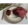 Eight Owls Linen Napkins – 100% Pure Stonewashed Linen Cloth